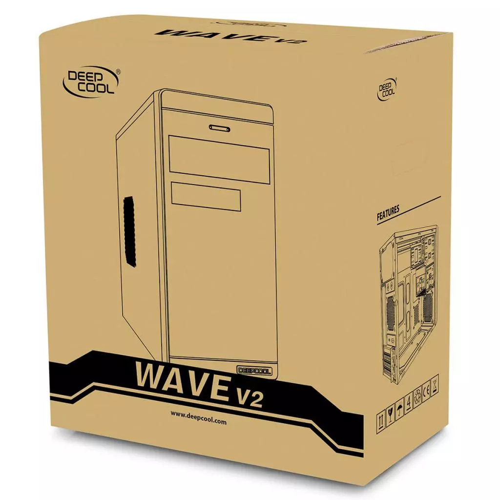 Корпус Deepcool WAVE V2 - 9 Корпус Deepcool WAVE V2 - 9