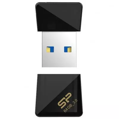 USB флеш накопитель Silicon Power 64Gb Jewel J08 Black USB 3.0 (SP064GBUF3J08V1K) - 2 USB флеш накопитель Silicon Power 64Gb Jewel J08 Black USB 3.0 (SP064GBUF3J08V1K) - 2