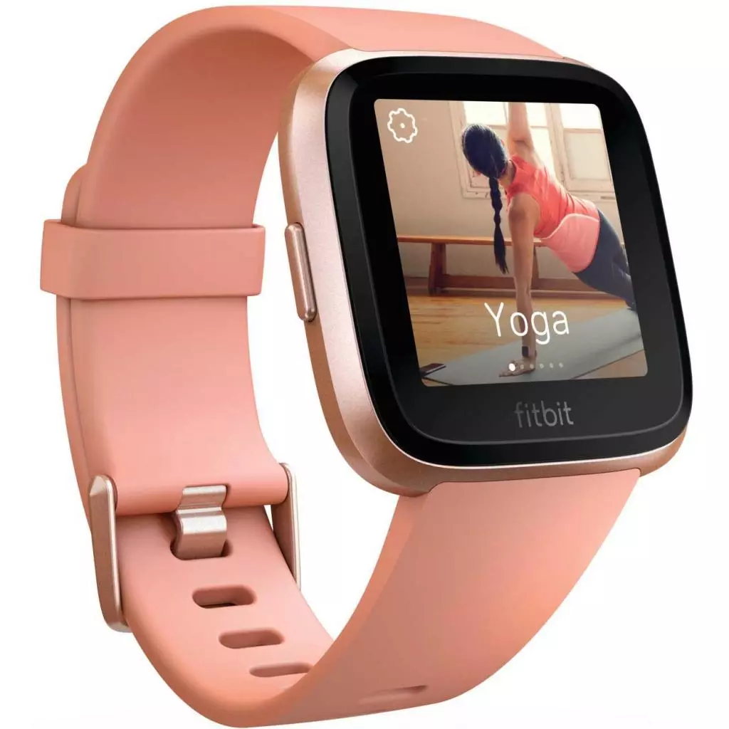 Смарт-часы Fitbit Versa Peach/Rose Gold Aluminum (FB505RGPK) - 1 Смарт-часы Fitbit Versa Peach/Rose Gold Aluminum (FB505RGPK) - 1