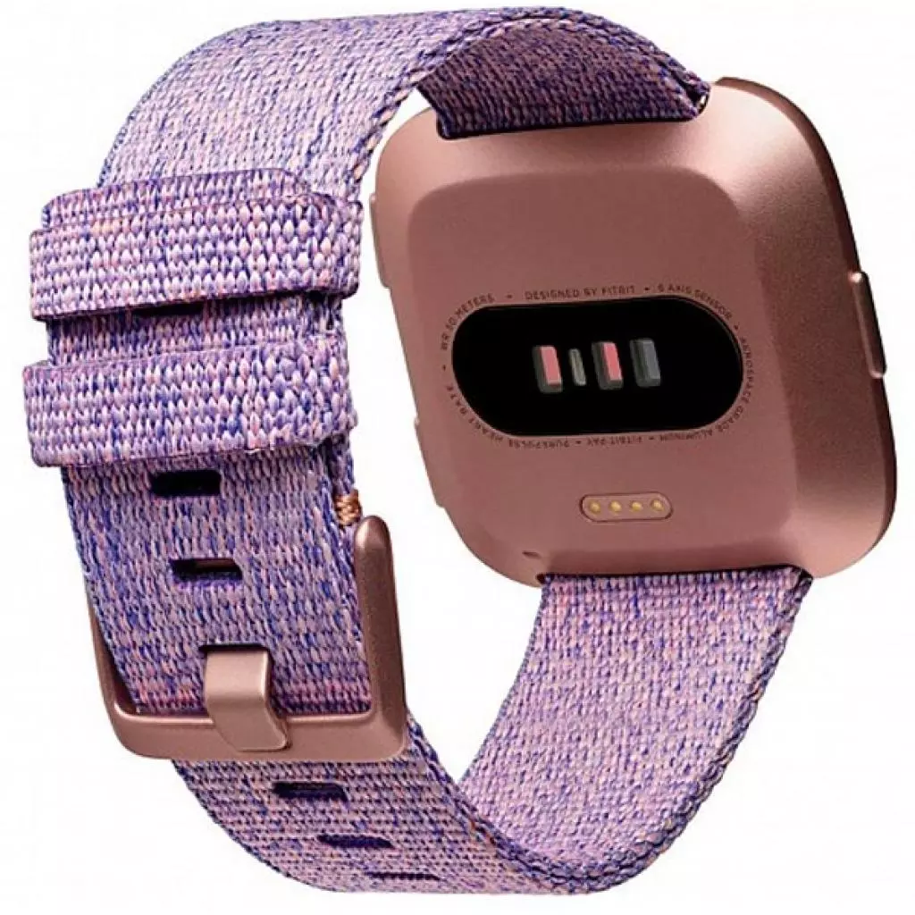 Смарт-часы Fitbit Versa Special Edition Lavander/Woven (FB505RGLV) - 2