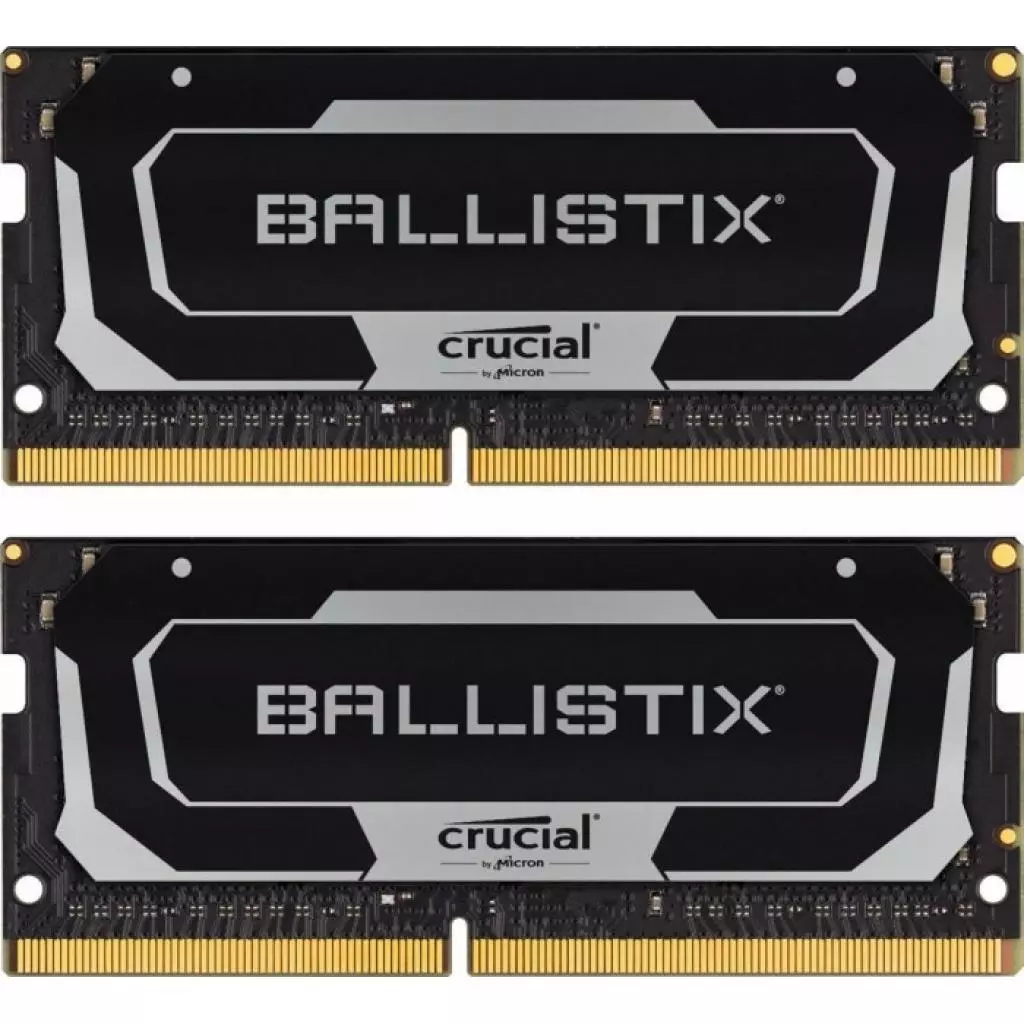 Модуль памяти для ноутбука DDR4 16GB (2x8GB) 3200 MHz Ballistix Black Micron (BL2K8G32C16S4B)