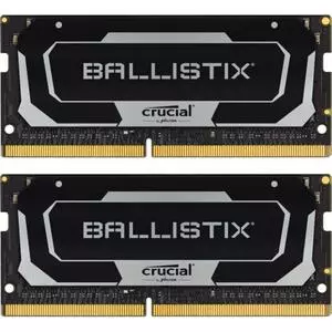 Модуль памяти для ноутбука DDR4 16GB (2x8GB) 3200 MHz Ballistix Black Micron (BL2K8G32C16S4B)