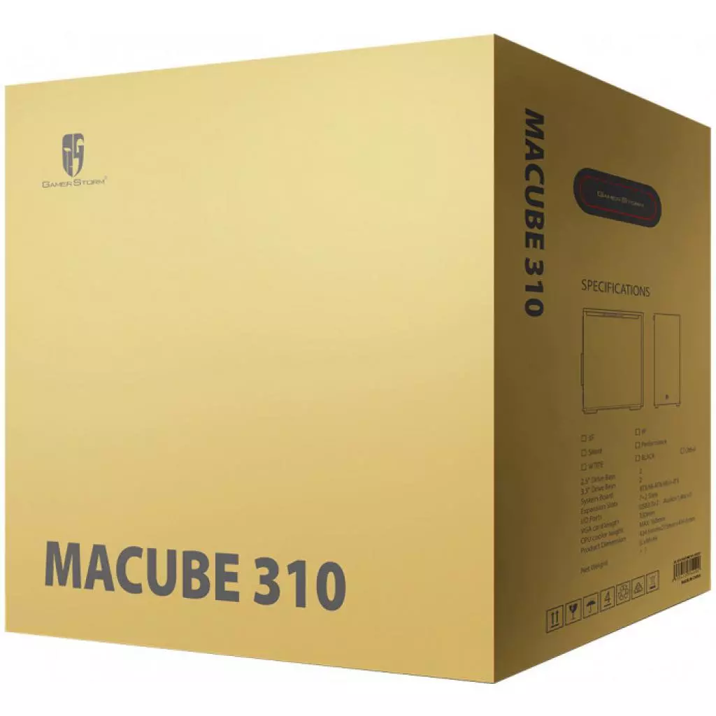 Корпус Deepcool MACUBE 310P WH - 3 Корпус Deepcool MACUBE 310P WH - 3