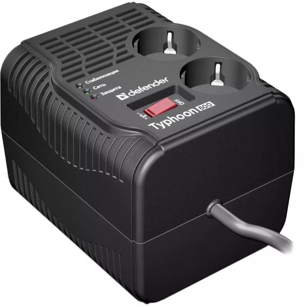 Стабилизатор Defender Typhoonl 600VA (99032) (99032) - 2