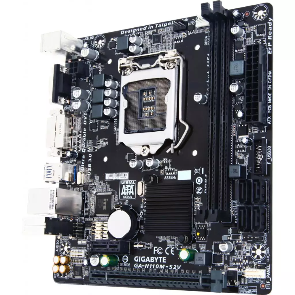 Материнская плата GIGABYTE GA-H110M-S2V - 2 Материнская плата GIGABYTE GA-H110M-S2V - 2