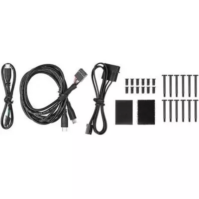 Кулер для корпуса ThermalTake Riing Plus 12 RGB Radiator Fan TT Premium Edition (3-Fan Pa (CL-F053-PL12SW-A) - 2 Кулер для корпуса ThermalTake Riing Plus 12 RGB Radiator Fan TT Premium Edition (3-Fan Pa (CL-F053-PL12SW-A) - 2