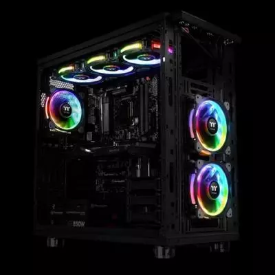Кулер для корпуса ThermalTake Riing Plus 12 RGB Radiator Fan TT Premium Edition (CL-F054-PL12SW-A) - 3 Кулер для корпуса ThermalTake Riing Plus 12 RGB Radiator Fan TT Premium Edition (CL-F054-PL12SW-A) - 3