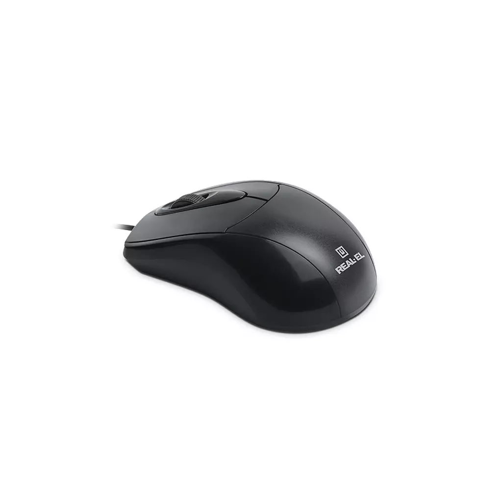 Мышка REAL-EL RM-207, USB, black - 1 Мышка REAL-EL RM-207, USB, black - 1