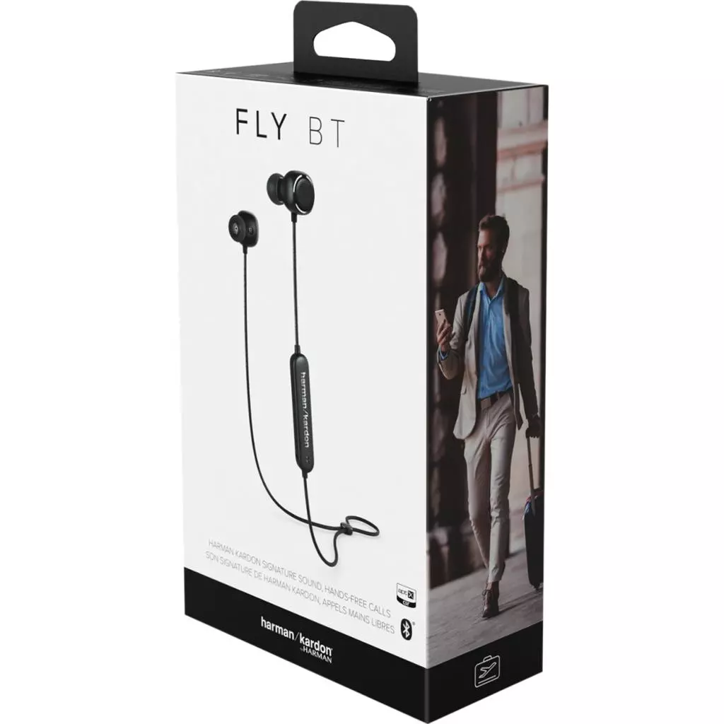 Наушники Harman Kardon Fly BT Black (HKFLYBTBLK) - 5 Наушники Harman Kardon Fly BT Black (HKFLYBTBLK) - 5