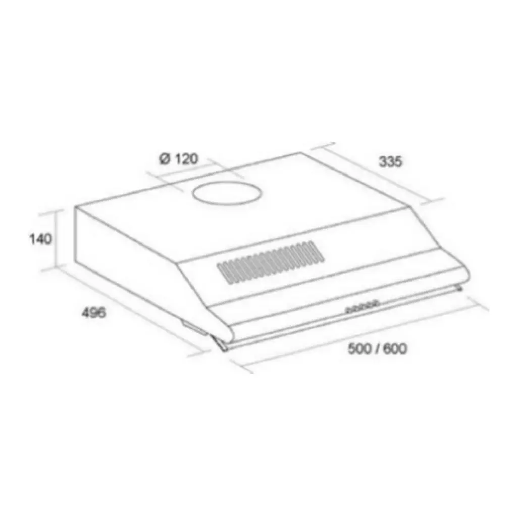 Вытяжка кухонная Minola HPL 611 IV - 6