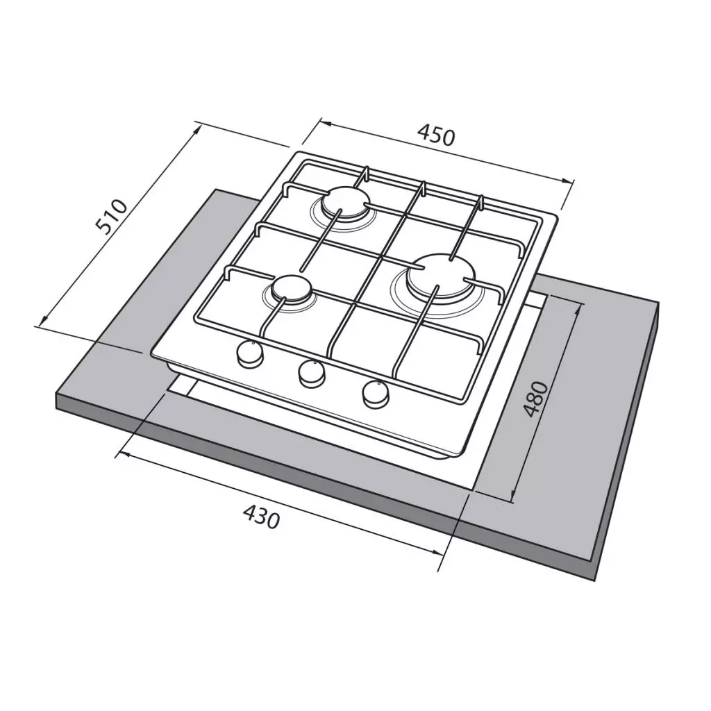 Варочная поверхность Freggia HB430VB - 1 Варочная поверхность Freggia HB430VB - 1