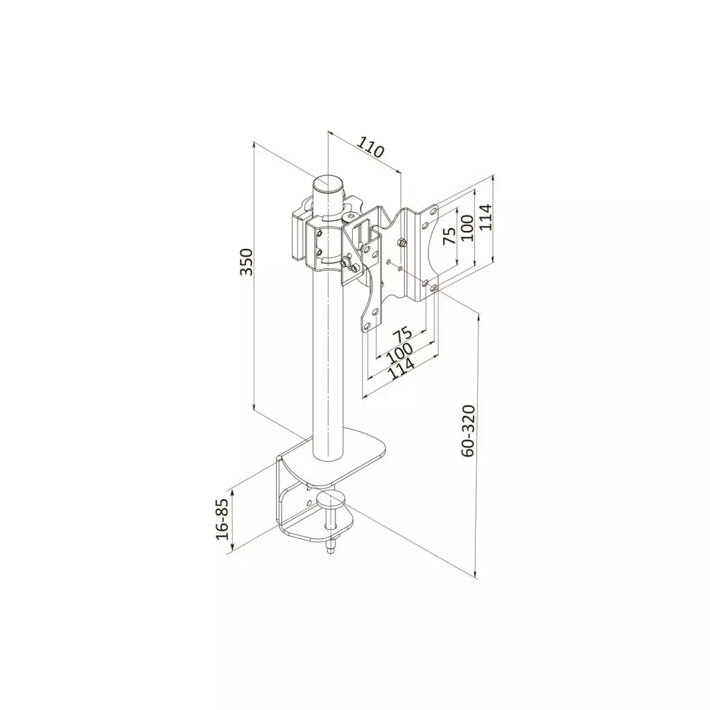 Кронштейн KSL DM11T - 6 Кронштейн KSL DM11T - 6