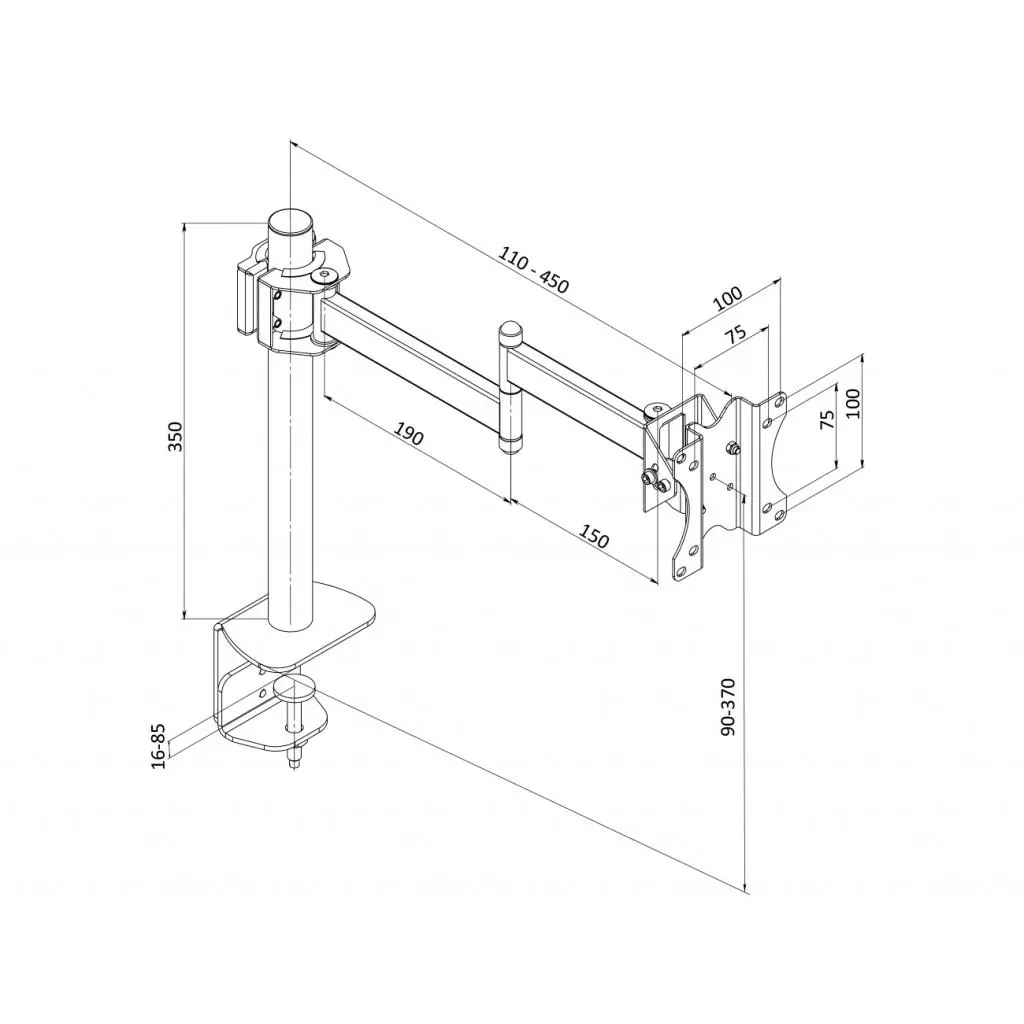 Кронштейн KSL DM31T - 3 Кронштейн KSL DM31T - 3