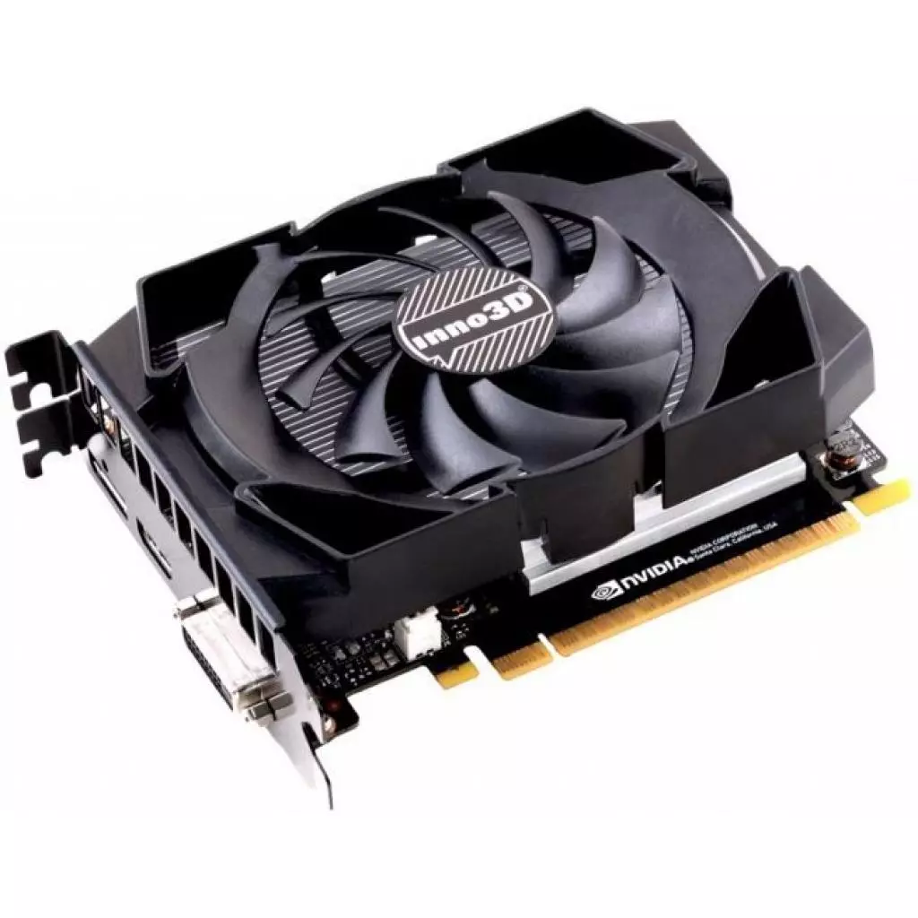 Видеокарта INNO3D GeForce GTX1050 Ti 4096Mb HerculeZ X1 (N105T-1SDV-M5CM) - 1 Видеокарта INNO3D GeForce GTX1050 Ti 4096Mb HerculeZ X1 (N105T-1SDV-M5CM) - 1