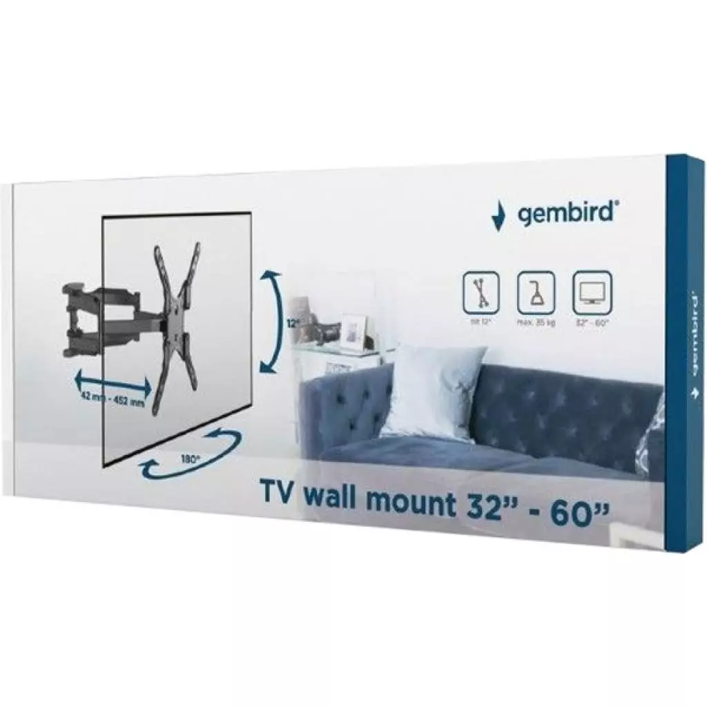 Кронштейн Gembird WM-60RT-01 - 1