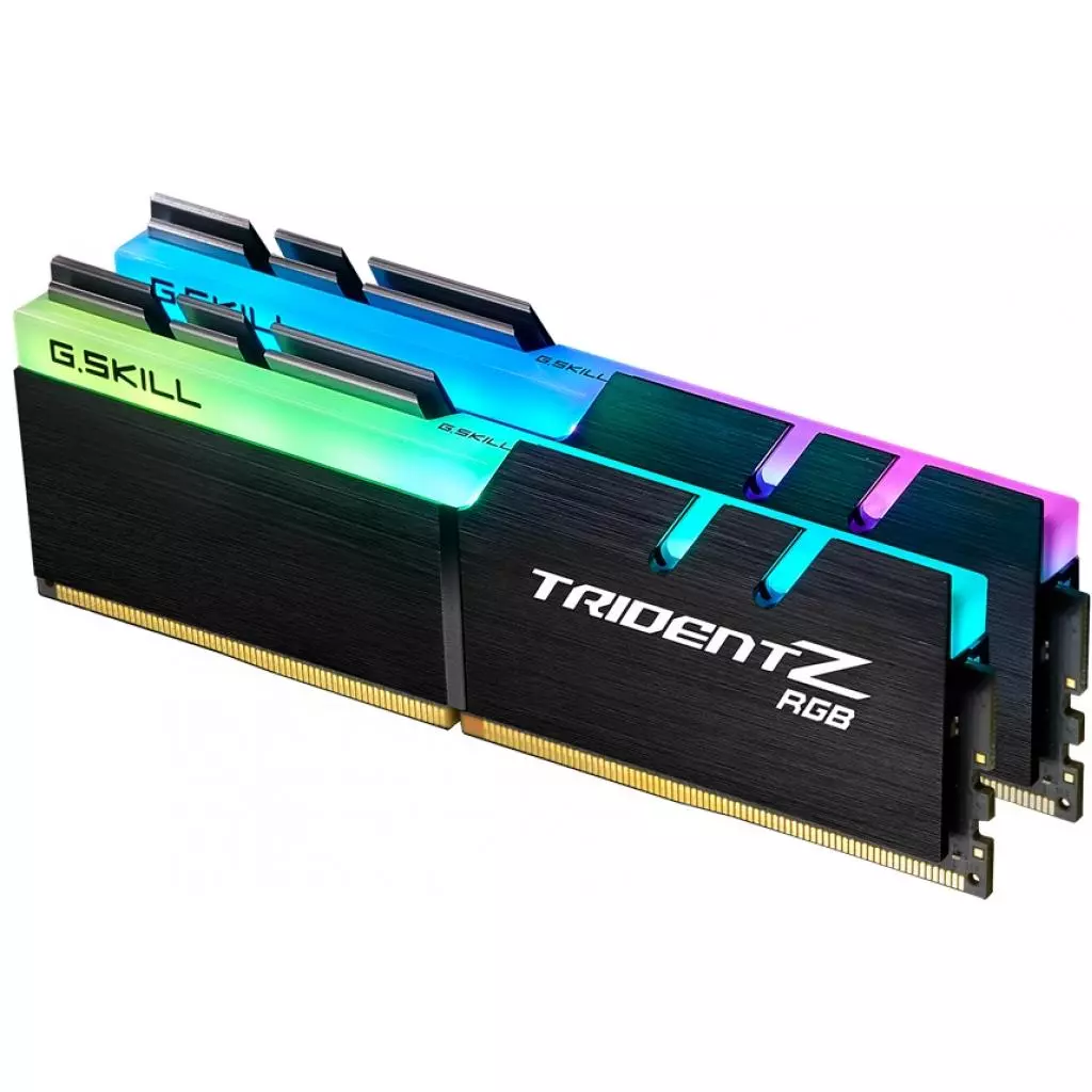 Модуль памяти для компьютера DDR4 32GB (2x16GB) 3600 MHz Trident Z RGB G.Skill (F4-3600C18D-32GTZR) - 1