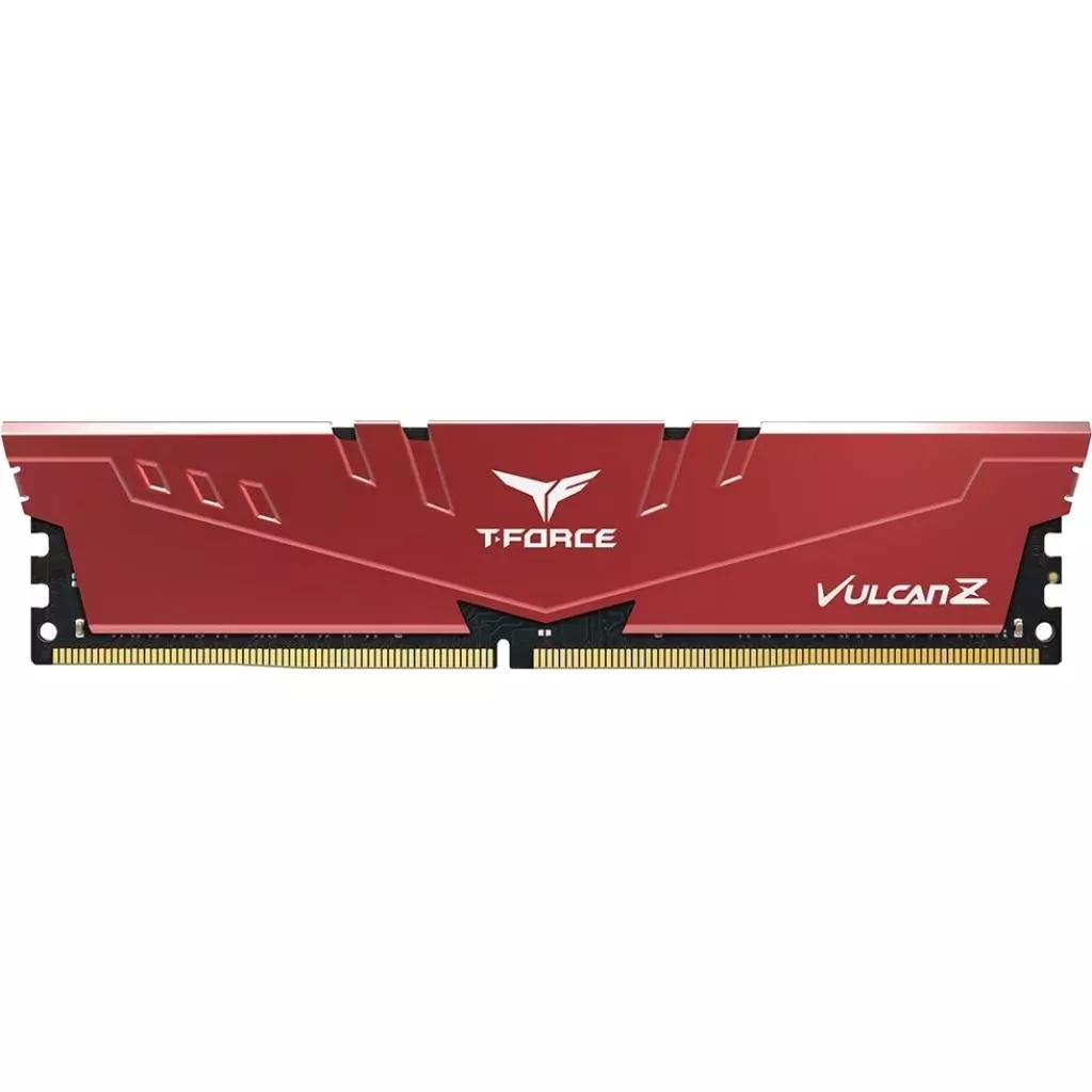 Модуль памяти для компьютера DDR4 8GB 2666 MHz T-Force Vulcan Z Red Team (TLZRD48G2666HC18H01)