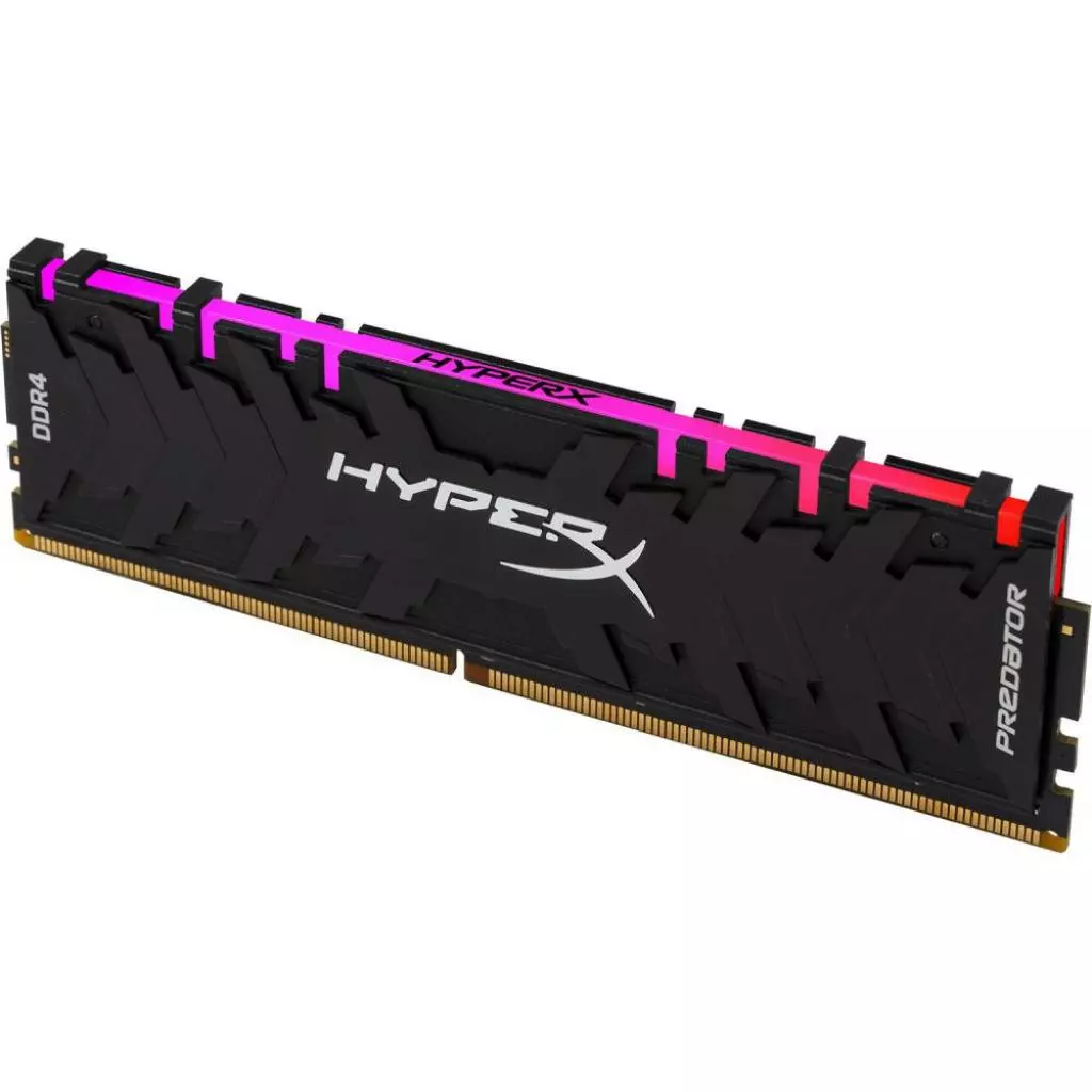 Модуль памяти для компьютера DDR4 8GB 3600 MHz HyperX Predator RGB Kingston Fury (ex.HyperX) (HX436C17PB4A/8) - 1 Модуль памяти для компьютера DDR4 8GB 3600 MHz HyperX Predator RGB Kingston Fury (ex.HyperX) (HX436C17PB4A/8) - 1