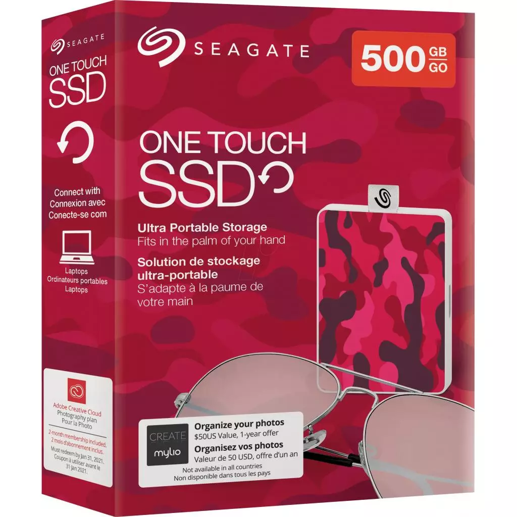 Накопитель SSD USB 3.0 500GB Seagate (STJE500405) - 4