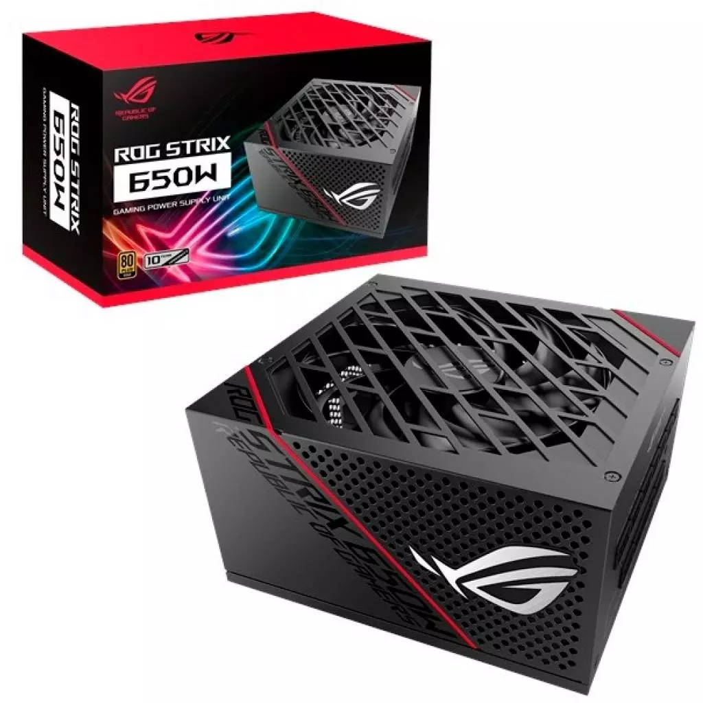 Блок питания ASUS 650W ROG STRIX (ROG-STRIX-650G) - 6 Блок питания ASUS 650W ROG STRIX (ROG-STRIX-650G) - 6