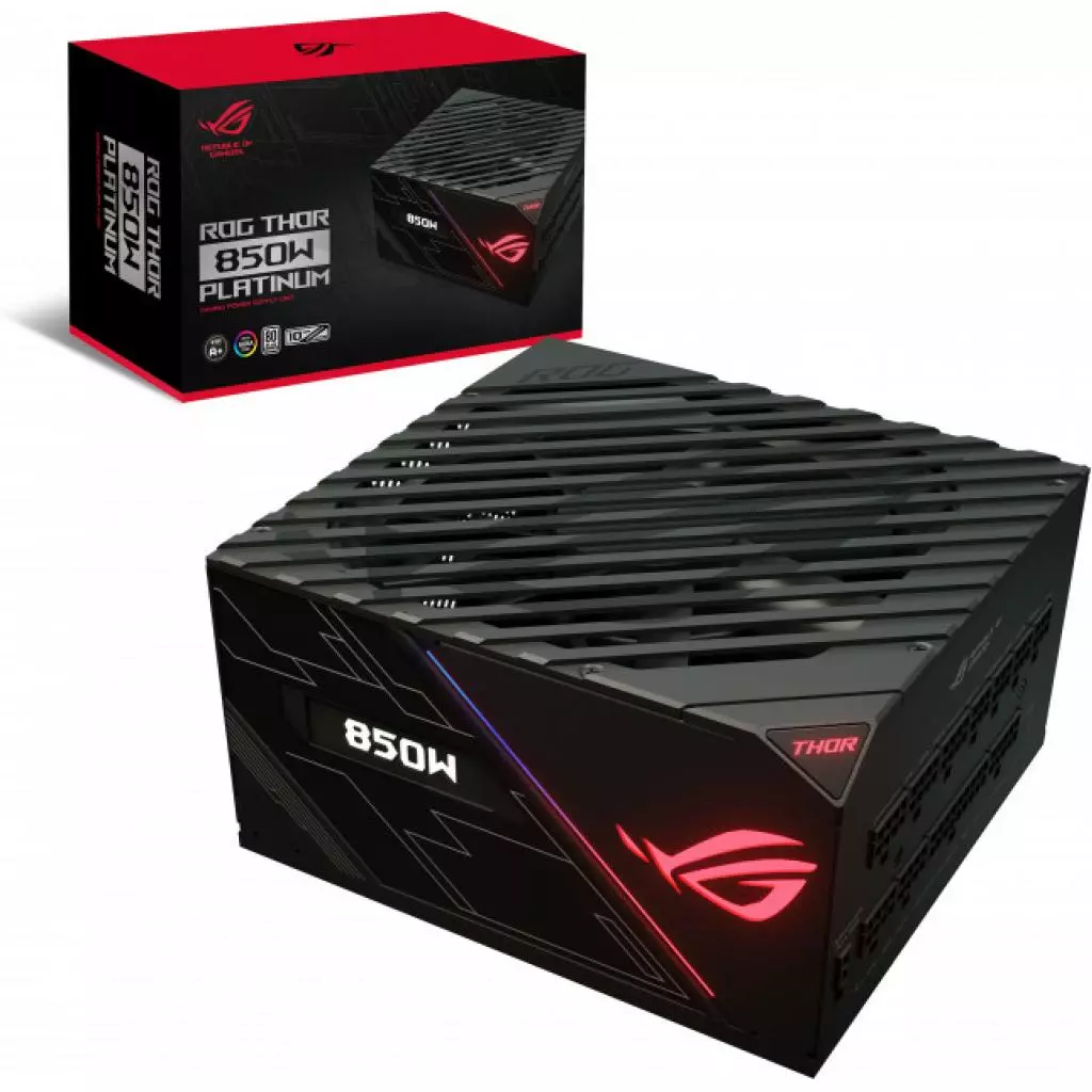 Блок питания ASUS 850W ROG THOR (ROG-THOR-850P) - 3 Блок питания ASUS 850W ROG THOR (ROG-THOR-850P) - 3
