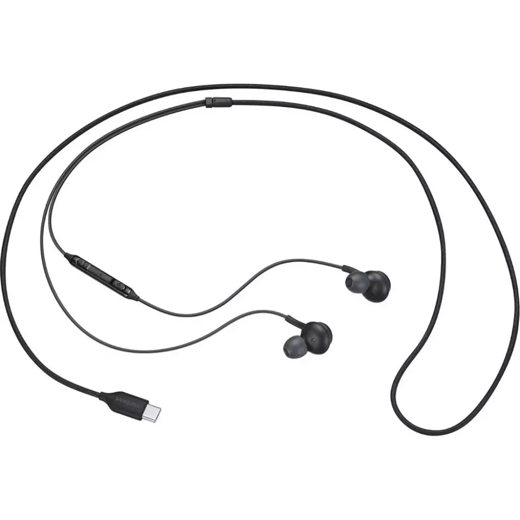 Наушники Samsung IC100 Type-C Earphones Black (EO-IC100BBEGRU) - 4 Наушники Samsung IC100 Type-C Earphones Black (EO-IC100BBEGRU) - 4