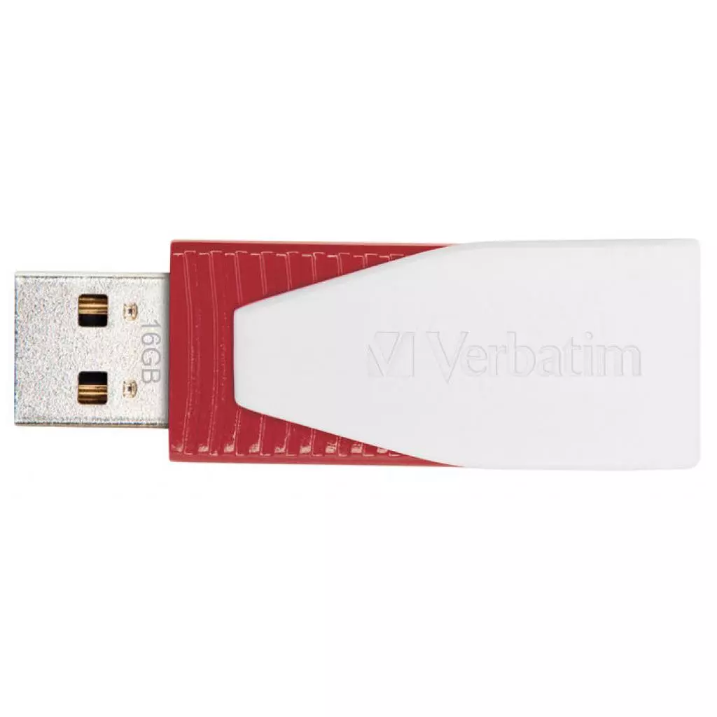 USB флеш накопитель Verbatim 16GB Swivel Red USB 2.0 (49814) - 1 USB флеш накопитель Verbatim 16GB Swivel Red USB 2.0 (49814) - 1