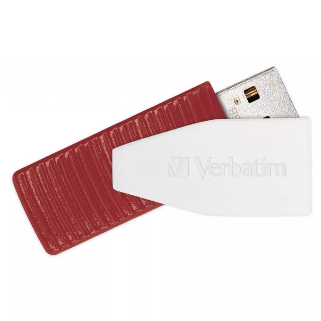 USB флеш накопитель Verbatim 16GB Swivel Red USB 2.0 (49814) - 3 USB флеш накопитель Verbatim 16GB Swivel Red USB 2.0 (49814) - 3