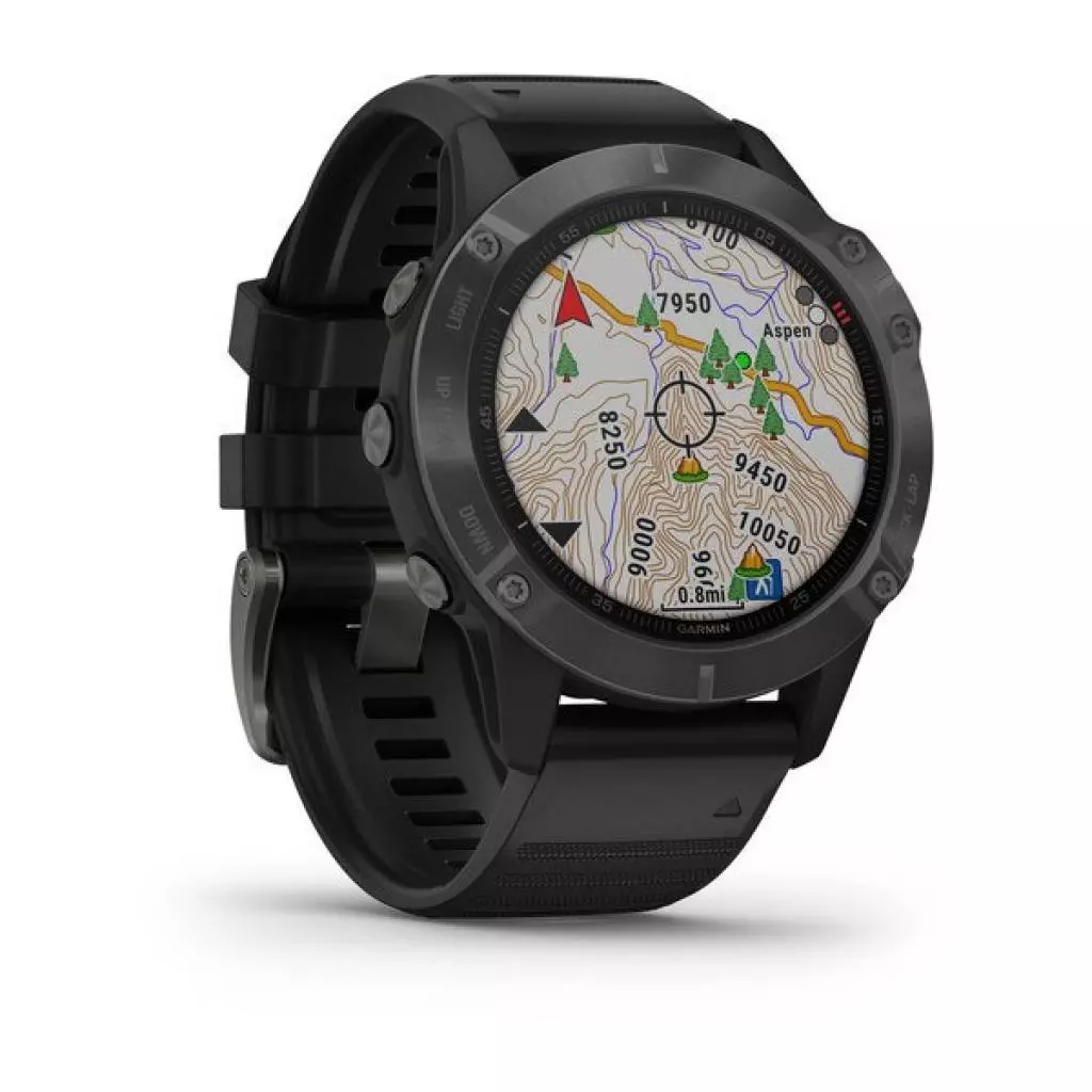 Смарт-часы Garmin Fenix 6 Pro Sapphire Carbon Grey DLC with Black Band (010-02158-11/10) - 2