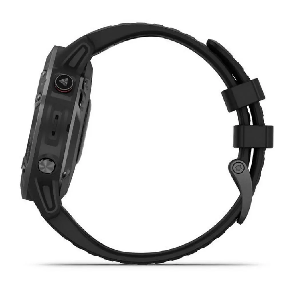 Смарт-часы Garmin Fenix 6 Pro Sapphire Carbon Grey DLC with Black Band (010-02158-11/10) - 9