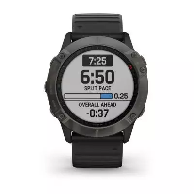 Смарт-часы Garmin Fenix 6X Pro Sapphire Carbon Grey DLC with Black Band (010-02157-11/10) - 1 Смарт-часы Garmin Fenix 6X Pro Sapphire Carbon Grey DLC with Black Band (010-02157-11/10) - 1