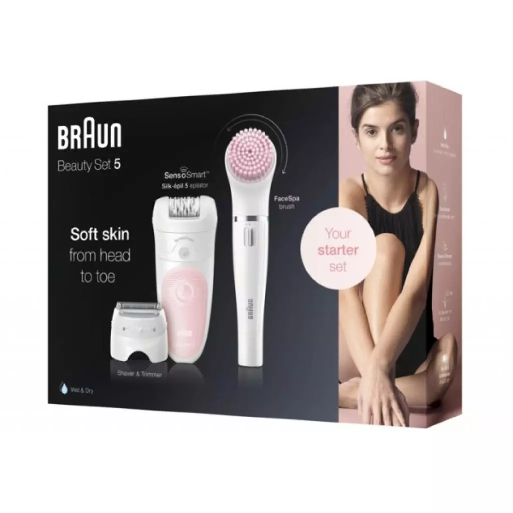 Эпилятор Braun SES 5/875 BS (SES5/875BS) - 4 Эпилятор Braun SES 5/875 BS (SES5/875BS) - 4