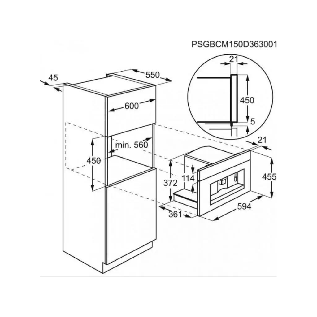 Кофемашина Electrolux EBC54524OZ - 3 Кофемашина Electrolux EBC54524OZ - 3