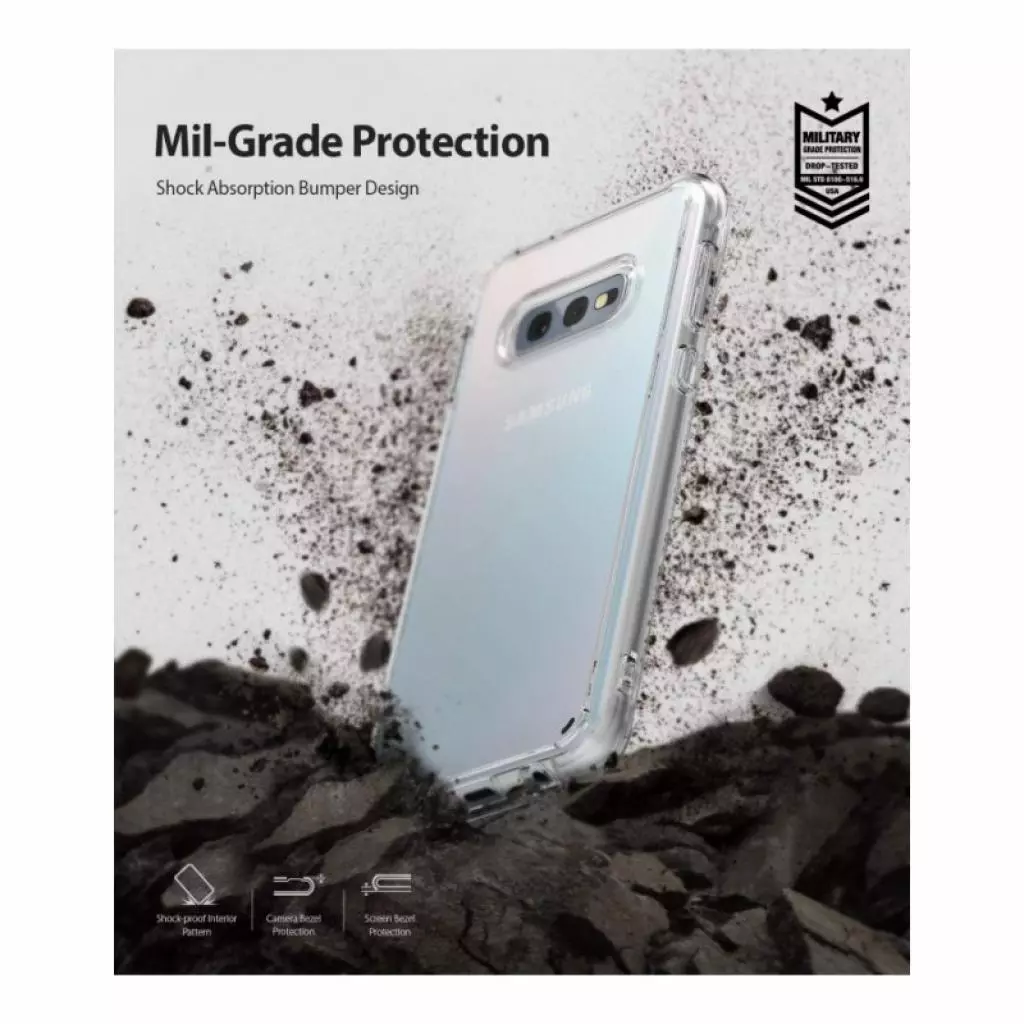 Чехол для моб. телефона Ringke Fusion Samsung Galaxy S10e Clear (RCS4518) - 2