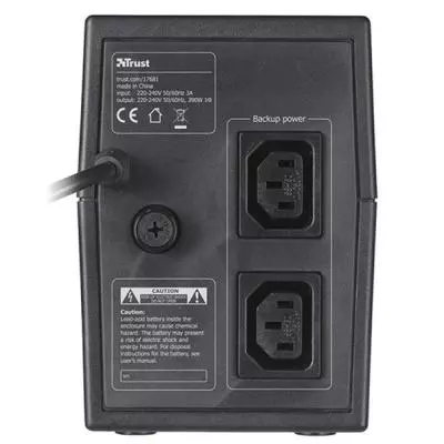 Источник бесперебойного питания Trust Oxxtron 600VA UPS AVR (17681_TRUST) - 2 Источник бесперебойного питания Trust Oxxtron 600VA UPS AVR (17681_TRUST) - 2