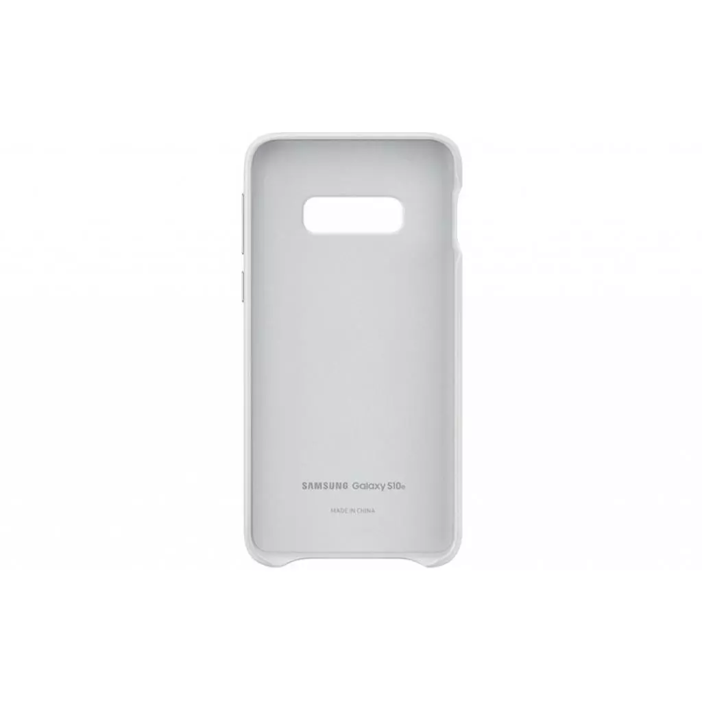 Чехол для моб. телефона Samsung Galaxy S10e (G970) Leather Cover White (EF-VG970LWEGRU) - 2 Чехол для моб. телефона Samsung Galaxy S10e (G970) Leather Cover White (EF-VG970LWEGRU) - 2