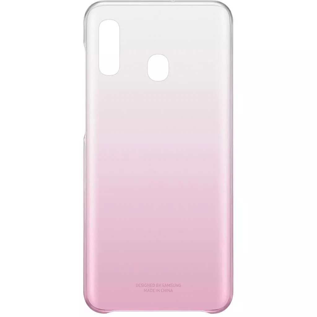 Чехол для моб. телефона Samsung Galaxy A20 (A205F) Gradation Cover Pink (EF-AA205CPEGRU)