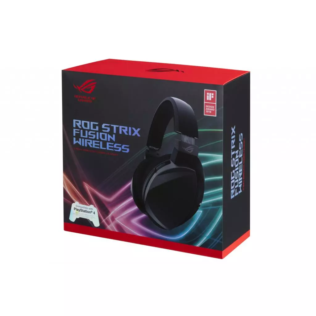 Наушники ASUS ROG Strix Fusion Wireless (90YH00Z4-B3UA00) - 6 Наушники ASUS ROG Strix Fusion Wireless (90YH00Z4-B3UA00) - 6