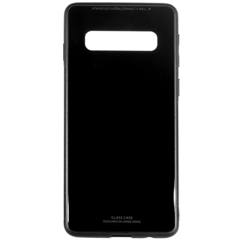 Чехол для моб. телефона ColorWay Glass-Case Samsung Galaxy S10 black (CW-CGCSGG970-BK)