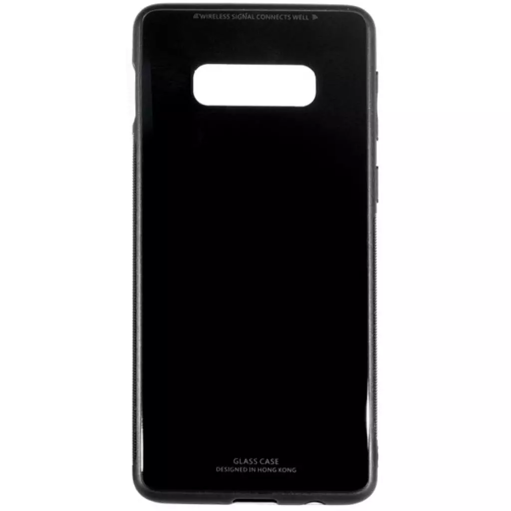 Чехол для моб. телефона ColorWay Glass-Case Samsung Galaxy S10e black (CW-CGCSGG973-BK)