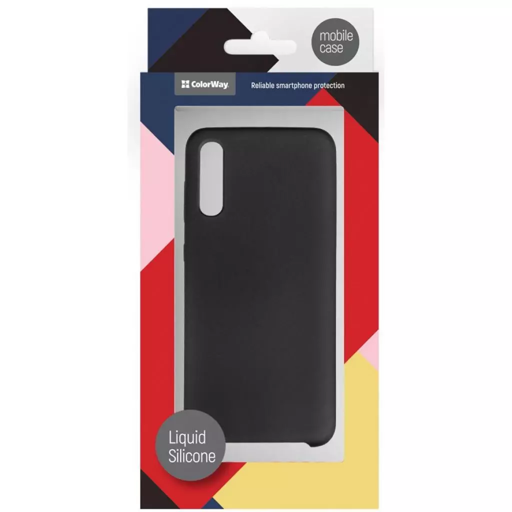 Чехол для моб. телефона ColorWay Liquid Silicone Samsung Galaxy A50, black (CW-CLSSGA505-BK) - 2 Чехол для моб. телефона ColorWay Liquid Silicone Samsung Galaxy A50, black (CW-CLSSGA505-BK) - 2