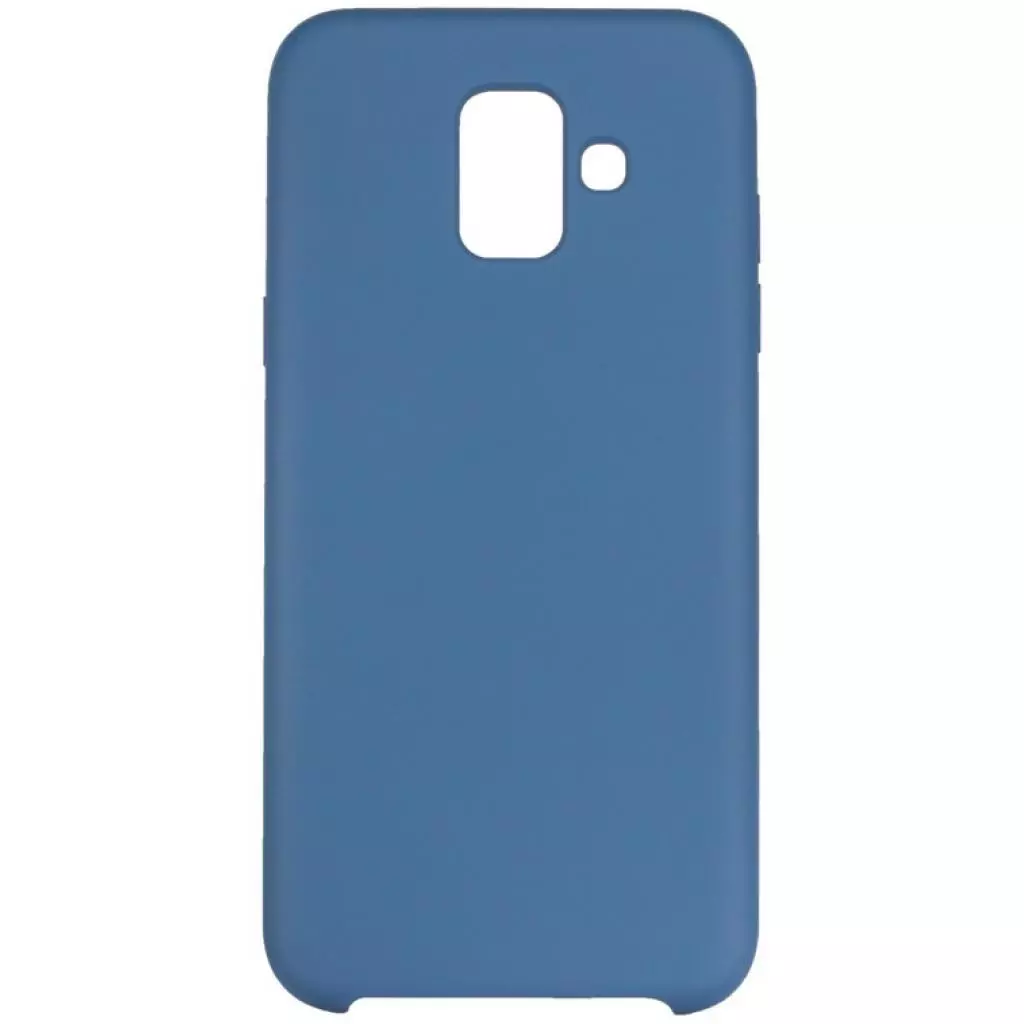 Чехол для моб. телефона ColorWay Liquid Silicone Samsung Galaxy A6 (2018) A600, dark-blue (CW-CLSSGA600-DB)
