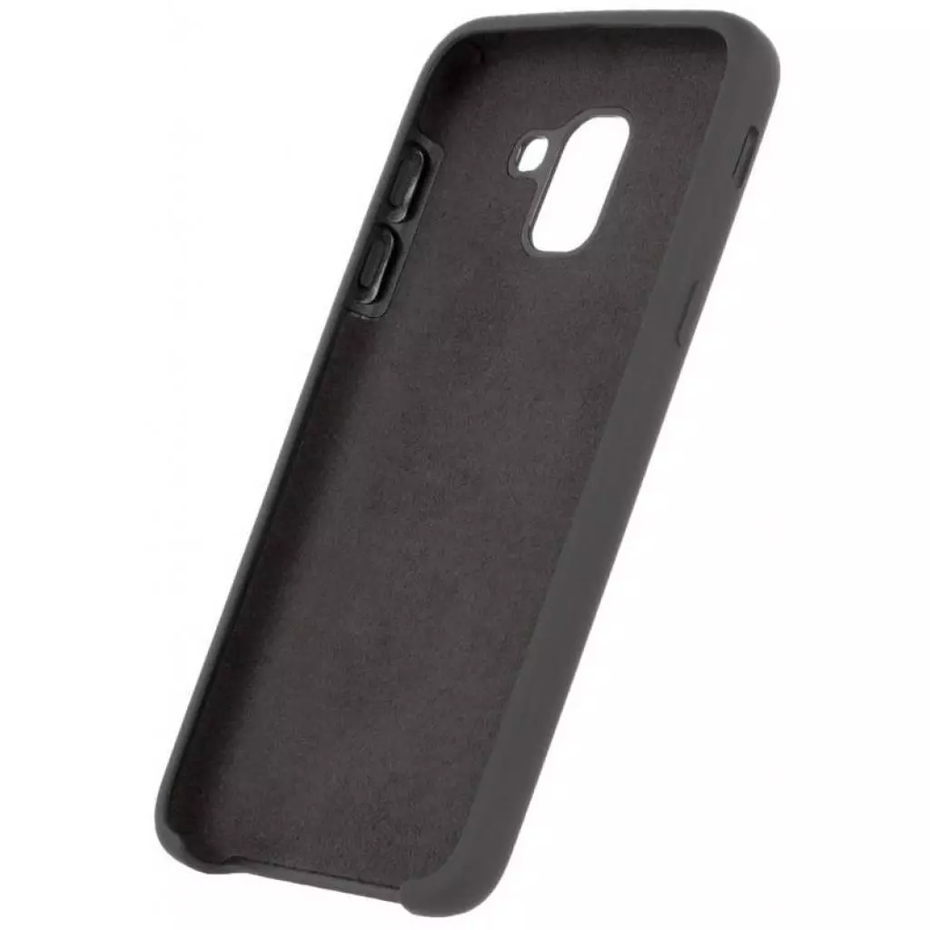 Чехол для моб. телефона ColorWay Liquid Silicone Samsung Galaxy J6 (2018) J600, black (CW-CLSSGJ600-BK) - 1 Чехол для моб. телефона ColorWay Liquid Silicone Samsung Galaxy J6 (2018) J600, black (CW-CLSSGJ600-BK) - 1