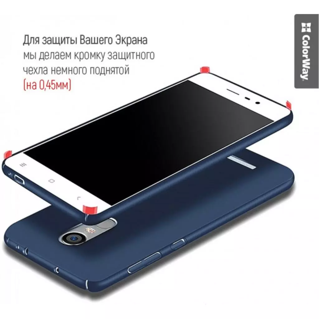 Чехол для моб. телефона ColorWay PC case Samsung Galaxy A40, blue (CW-CPLSGA405-BU) - 3 Чехол для моб. телефона ColorWay PC case Samsung Galaxy A40, blue (CW-CPLSGA405-BU) - 3