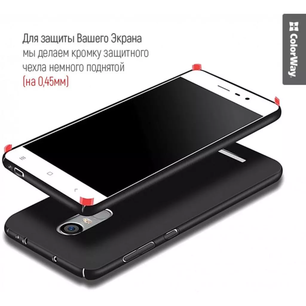 Чехол для моб. телефона ColorWay PC case Samsung Galaxy J6 plus, black (CW-CPLSGJ610F-BK) - 3