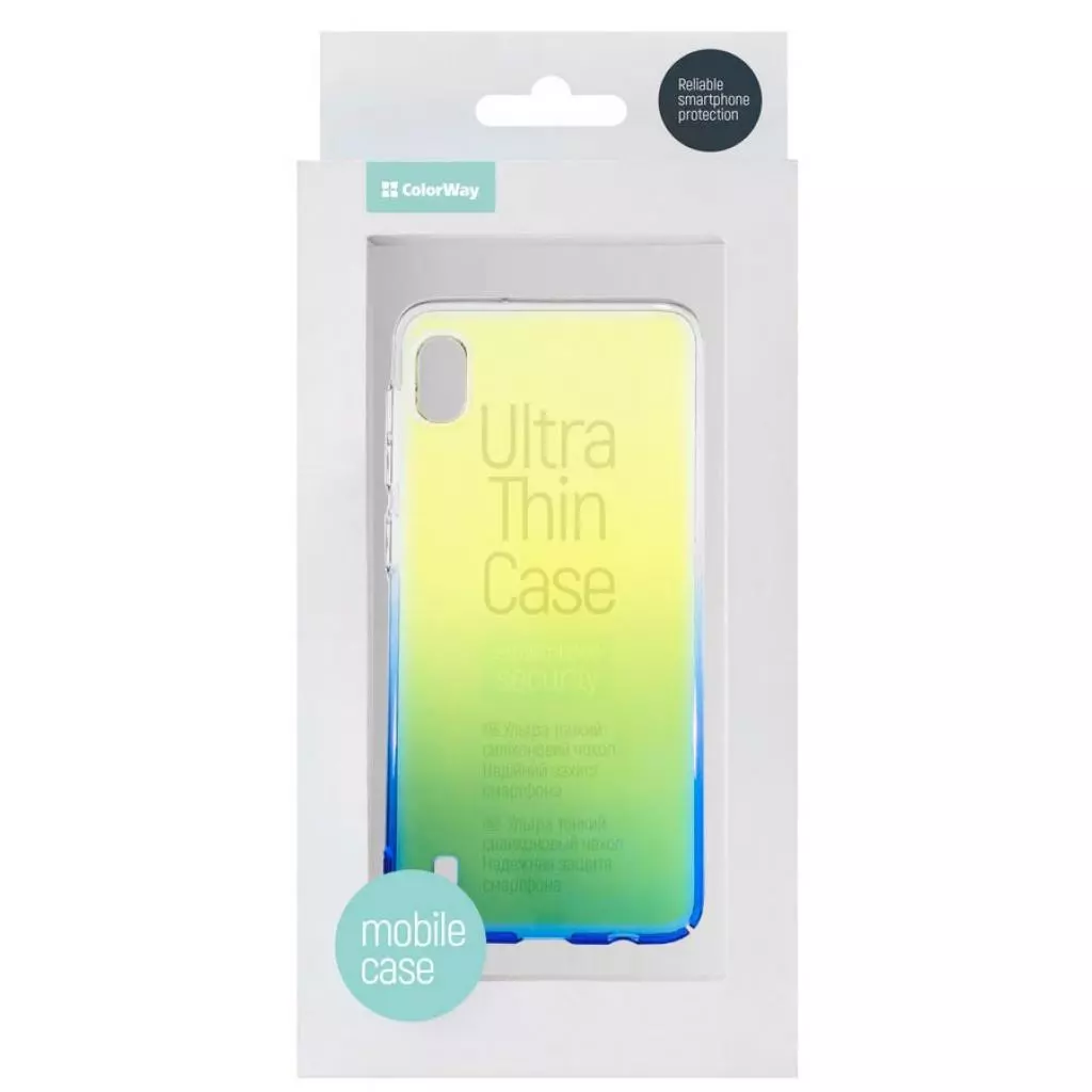 Чехол для моб. телефона ColorWay PC Gradient Samsung Galaxy A10, blue (CW-CPGSGA105-BU) - 4 Чехол для моб. телефона ColorWay PC Gradient Samsung Galaxy A10, blue (CW-CPGSGA105-BU) - 4