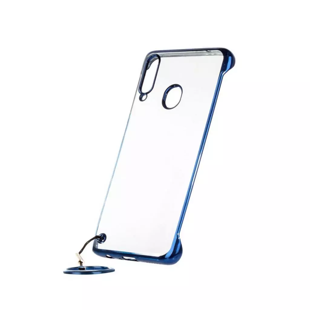 Чехол для моб. телефона ColorWay Plastic Ring Samsung Galaxy A20s, blue (CW-CPRSGA207-BU) - 1 Чехол для моб. телефона ColorWay Plastic Ring Samsung Galaxy A20s, blue (CW-CPRSGA207-BU) - 1