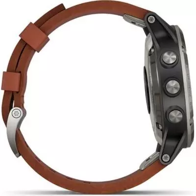 Смарт-часы Garmin D2 Delta Aviator Watch with Brown Leather & Black Silicone B (010-01988-31/30) - 3