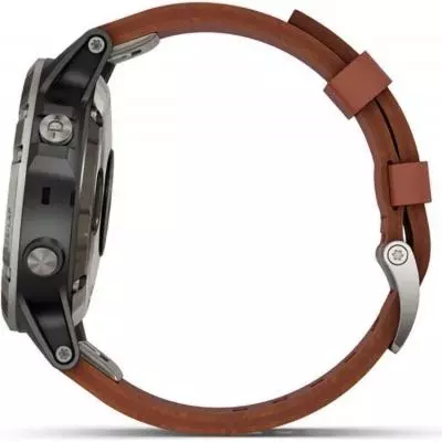 Смарт-часы Garmin D2 Delta Aviator Watch with Brown Leather & Black Silicone B (010-01988-31/30) - 4