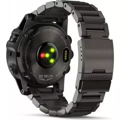 Смарт-часы Garmin D2 Delta PX Aviator Watch with DLC Titanium & Black Silicone (010-01989-30) - 5 Смарт-часы Garmin D2 Delta PX Aviator Watch with DLC Titanium & Black Silicone (010-01989-30) - 5